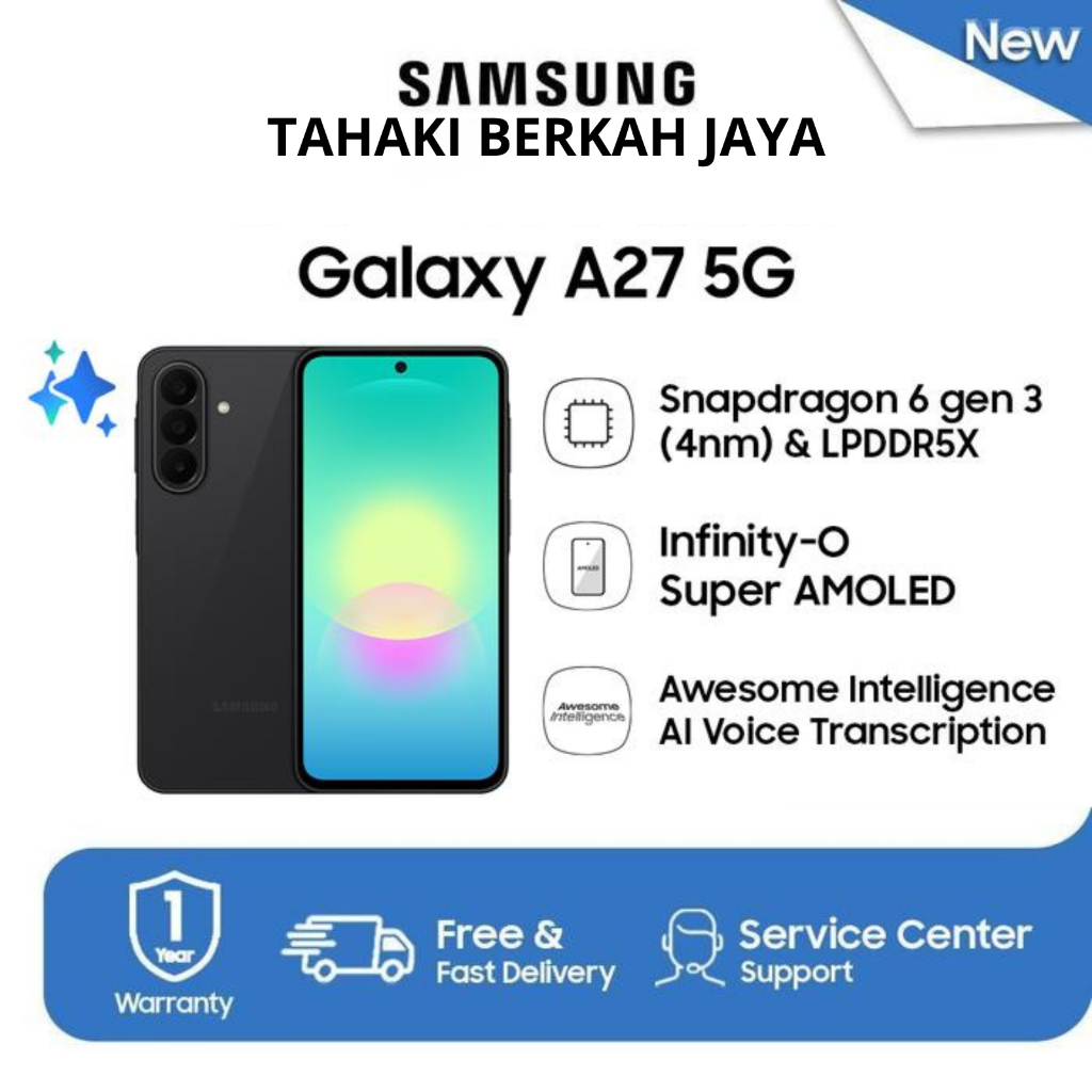 Samsung Galaxy A27 5G 6/128GB | 8/256GB | Hp AI | IP64 | 5000 mAh