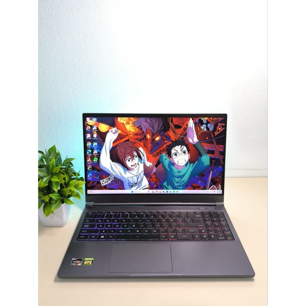 LAPTOP GAMING AFTERSHOCK GM7ZG0R AMD RYZEN 7 PRO 5800H (16/1 TB) RTX 3080 (16 GB) RGB KEYBOARD