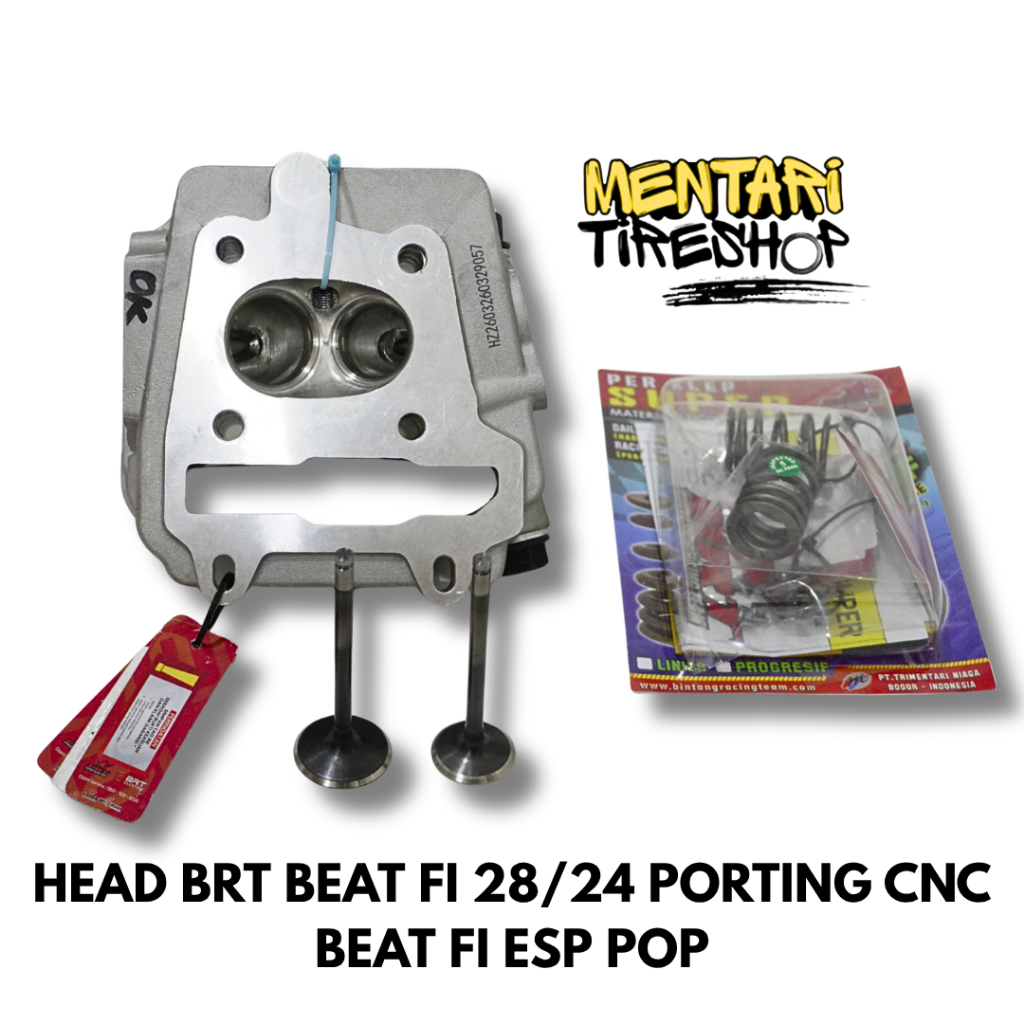 SUPER HEAD BRT BEAT FI 28/24 PORTING CNC BEAT FI ESP POP PORTING CNC GOLF CYLINDER HEAD BRT FI