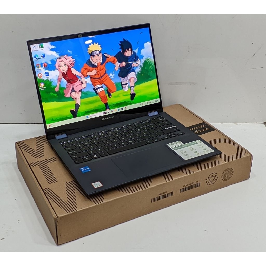 Type Laptop Asus Vivobook S14 Flip OLED Touchscreen Fullset