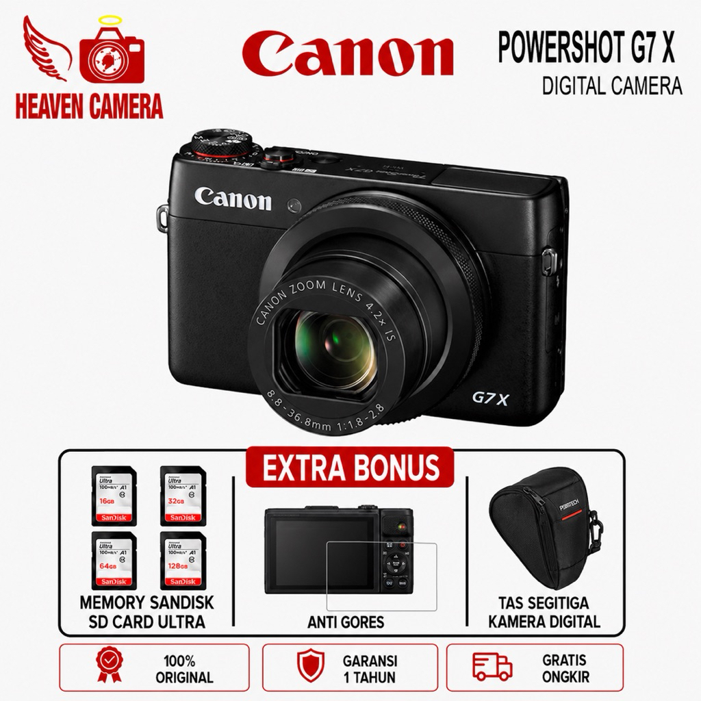 CANON POWERSHOT G7X / CANON G7X / CANON G7X DIGITAL CAMERA