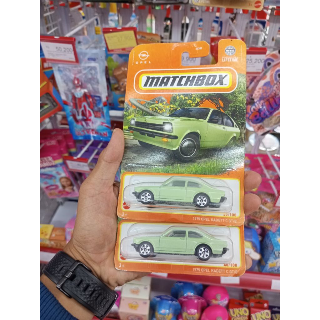 DIECAST MATCHBOX OPEL KARDET GREEN