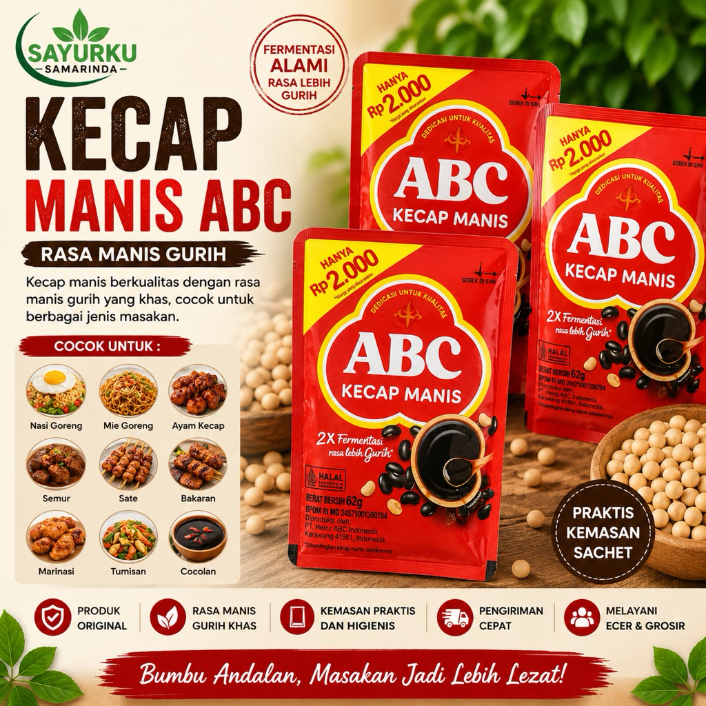 Kecap Manis ABC Sachet