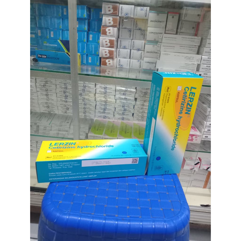 Lerzin kapsul 10 strip X 10 tablet