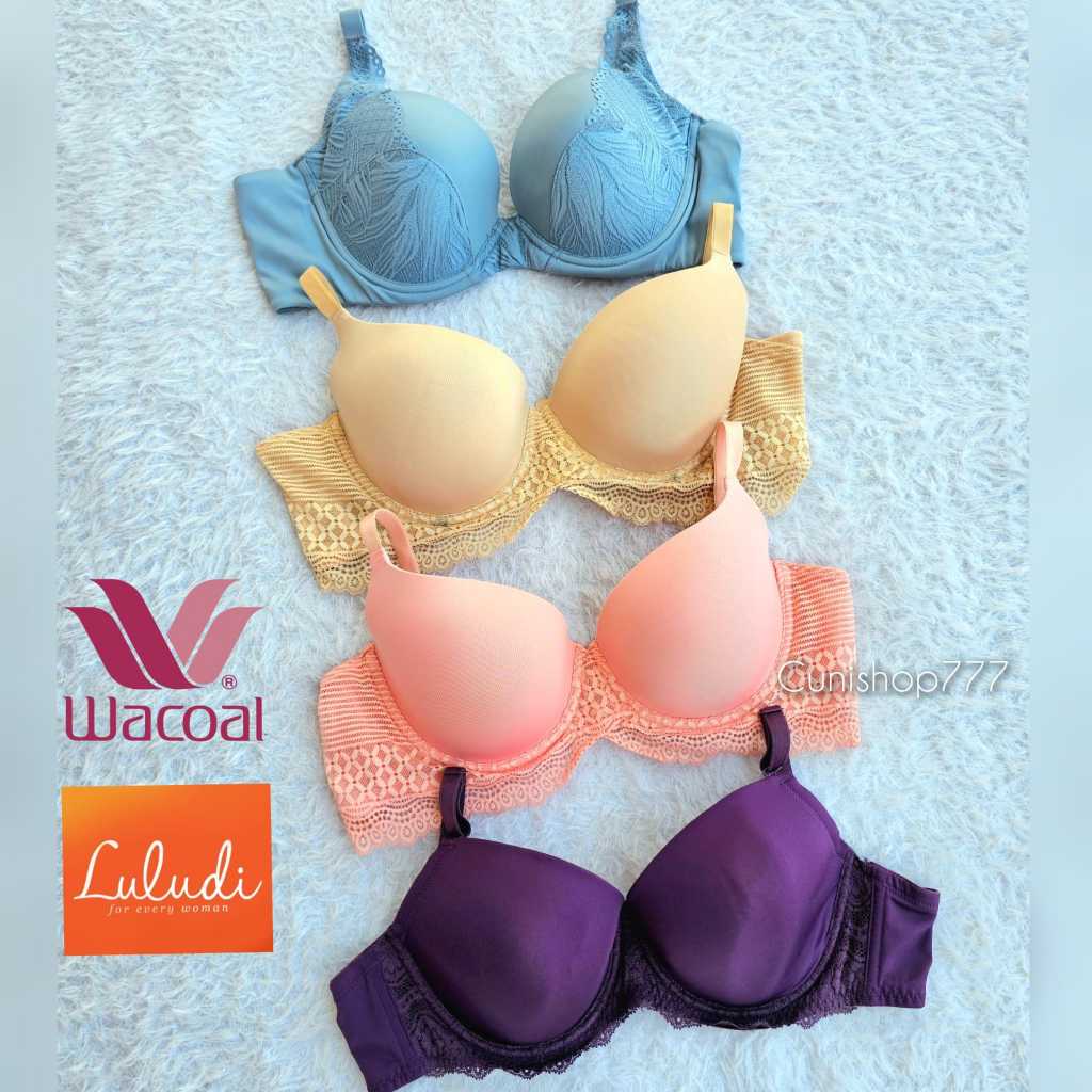 WACOAL LULUDI BRA PAKAI KAWAT LACE 36C 38B 38C BH BERKAWAT RENDA Lb 4815 IB 3231 Lb 9263