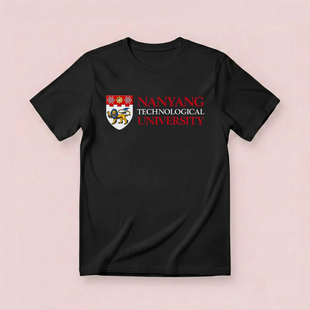 Kaos T-Shirt Premium NTU Nanyang Technological University Singapore Cotton cloth short sleeve and  l