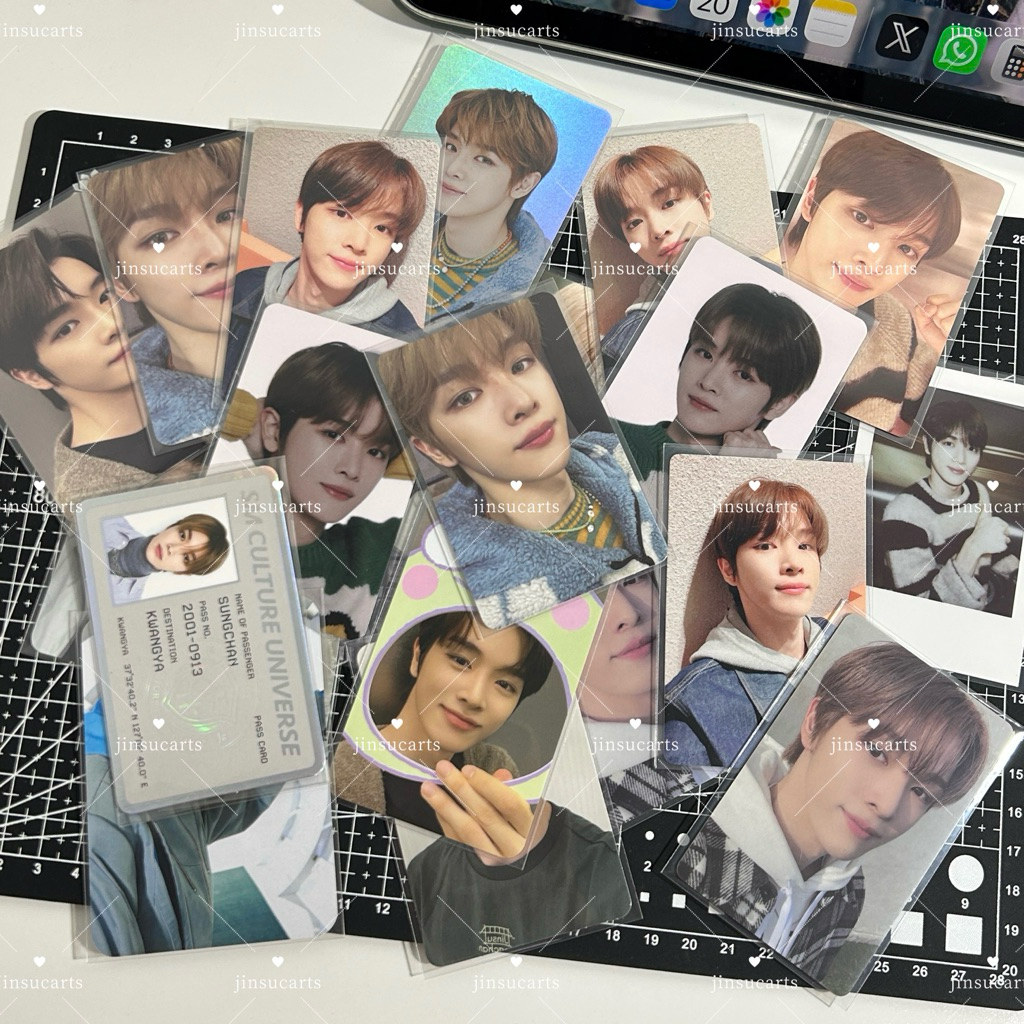 PC PHOTOCARD SUNGCHAN LD LUCKY DRAW UNIVERSE SET