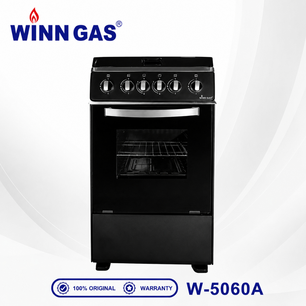 WINN GAS Kompor Gas Free Standing W-5060 A Oven Kompor Gas Oven 4 Tungku Original Garansi Resmi