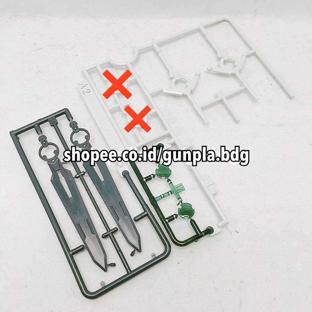 Bandai HGBD Gundam 00 Diver Ace Part Sword