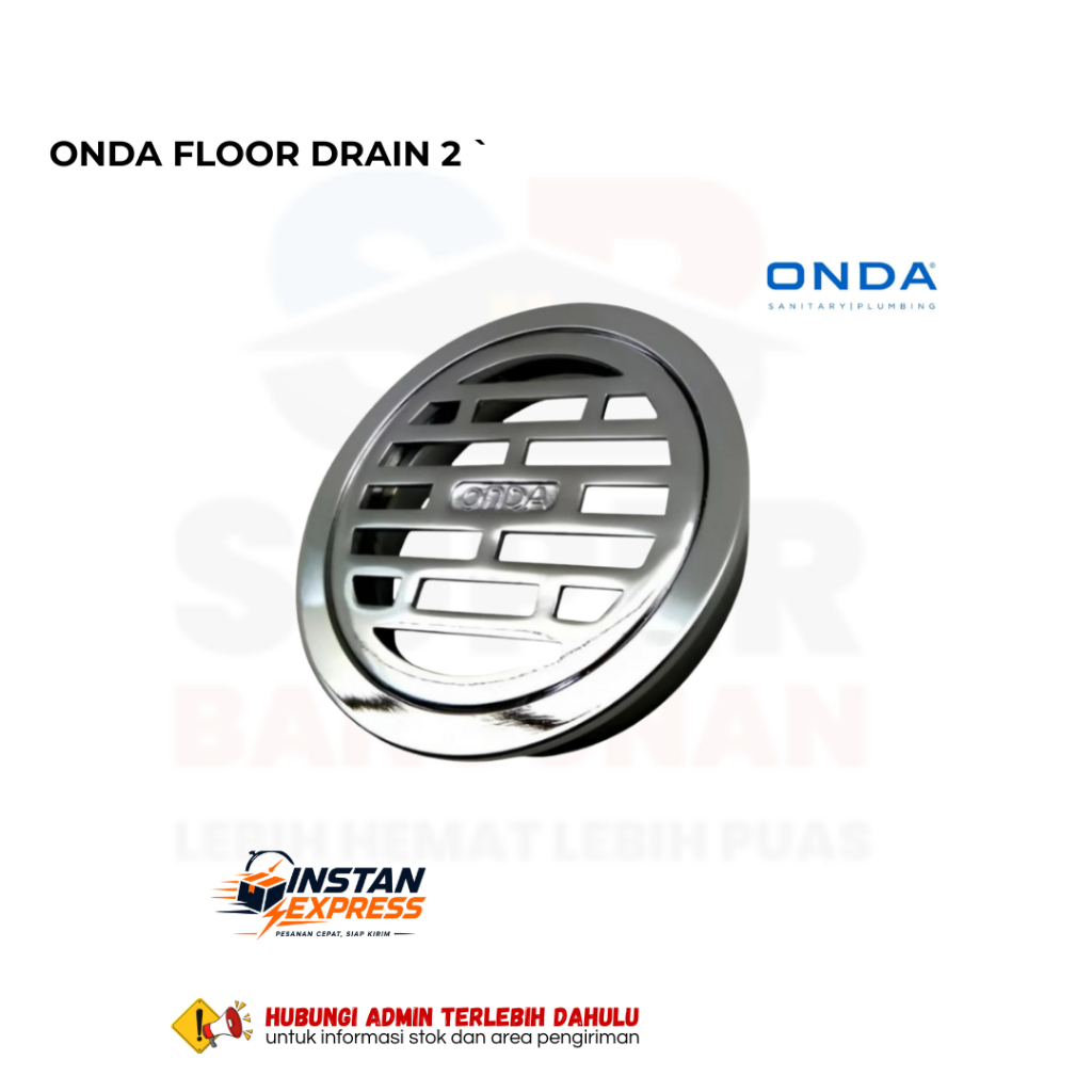 JUAL ONDA FLOOR DRAIN 2 ` FLS 02 SUPER BANGUNAN