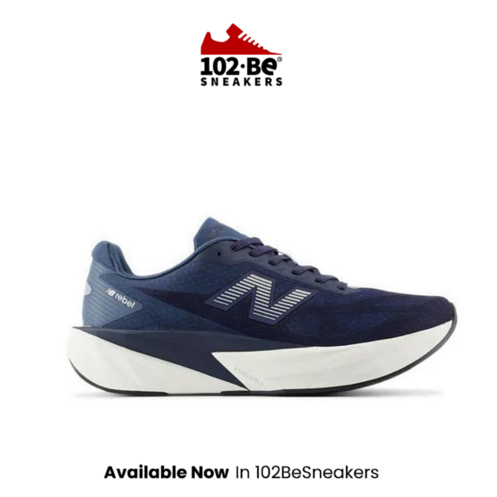 Sepatu NB FuelCell Rebel v5 Men Running Shoes - Grey Original