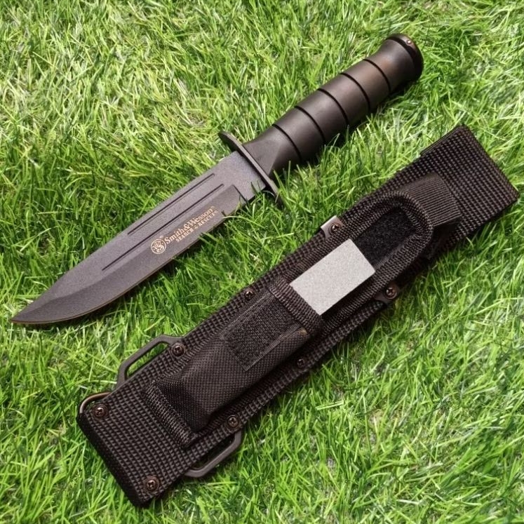 Pisau Survival Smith & Wesson Quality Cutting Tools Outdoor Knife