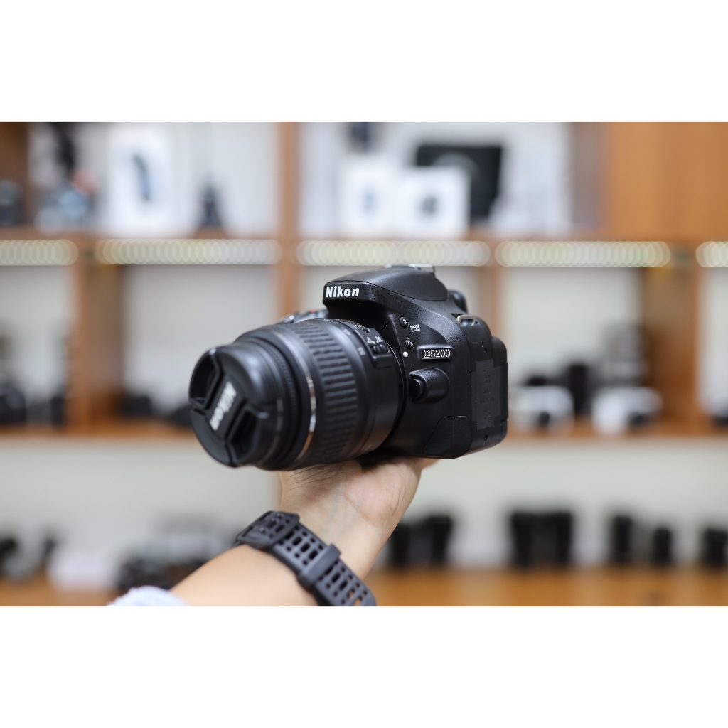 NIKON D5200 KIT 18-55MM GII ED SECOND MURAH