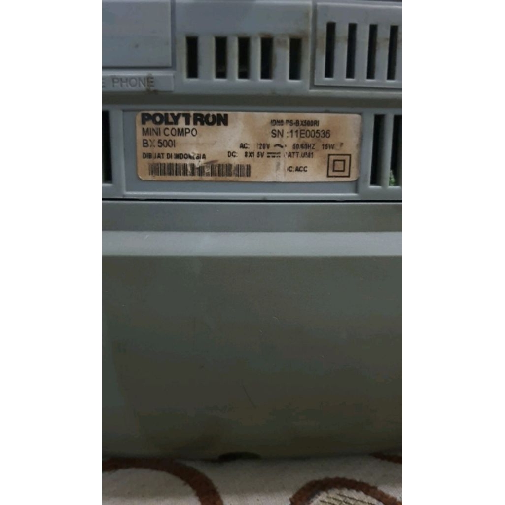 Polytron boxer bx 500i