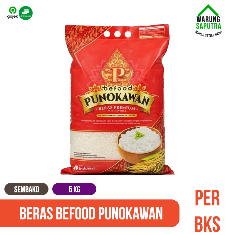 Beras Befood Punokawan / Beras Premium Befood Punokawan 5 kg