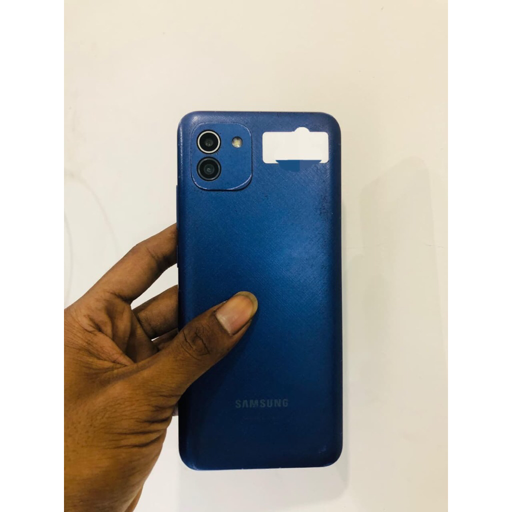 HANDPHONE ANDROID SAMSUNG A03 3/32 GB SECOND NORMAL BAGUS