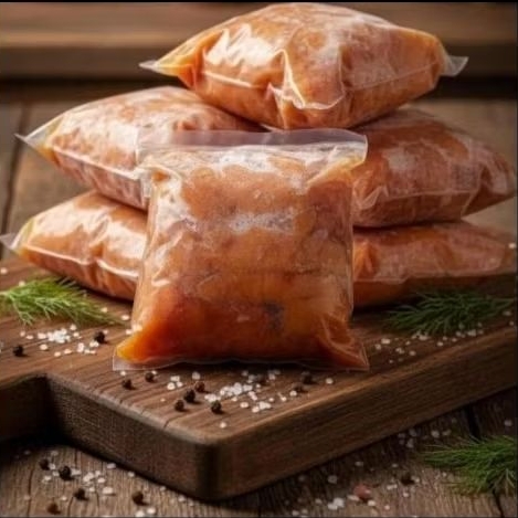 Telur Ikan Kakap Frozen +-500 Gram / TELOR KAKAP