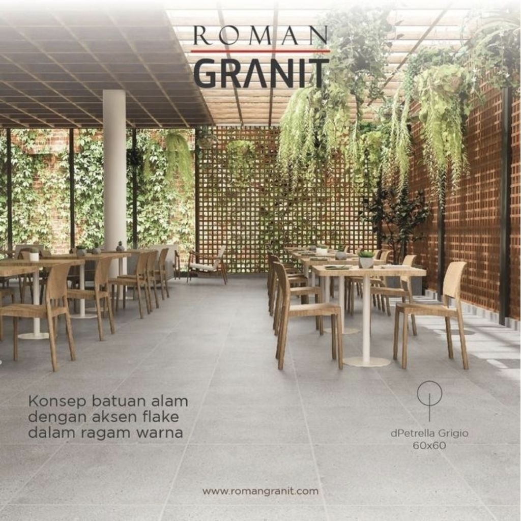 Granit Roman 60x30 Matte Kasar GT602422CR dPetrella Grigio