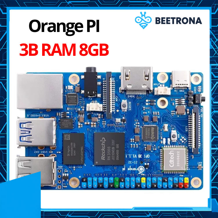 Orange Pi 3B 8GB Quad Core Mini PC
