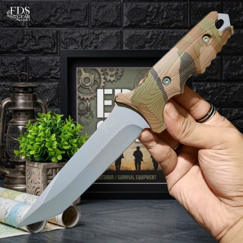 Pisau Survival Outdoor Mtech Xtreme Include Sarung / Pisau Tactical / Survival Kit