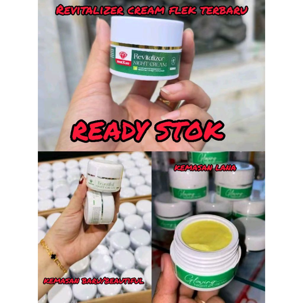 Revitalizer night cream maxie/Cream flek maxie skincare/Cream flek/maxie