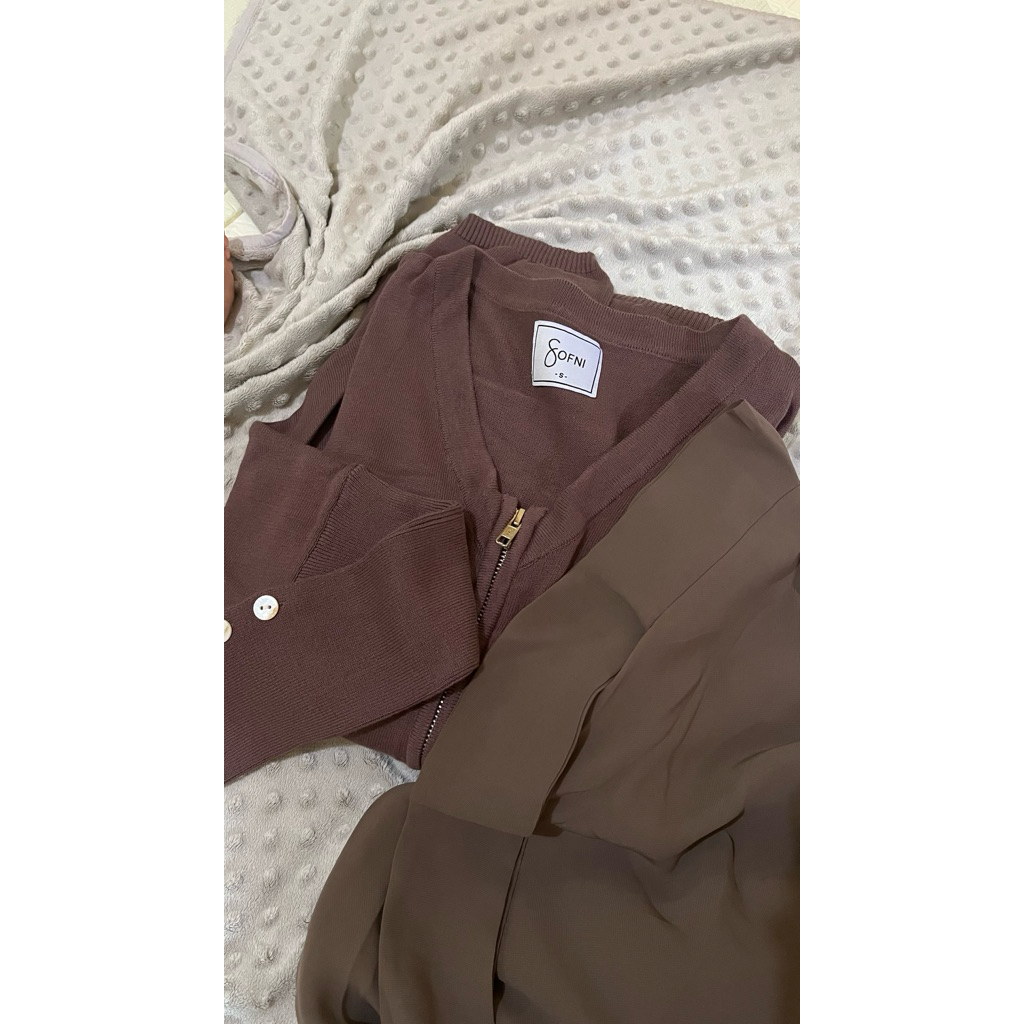 BySofni Ueno Knit Abaya (Preloved)