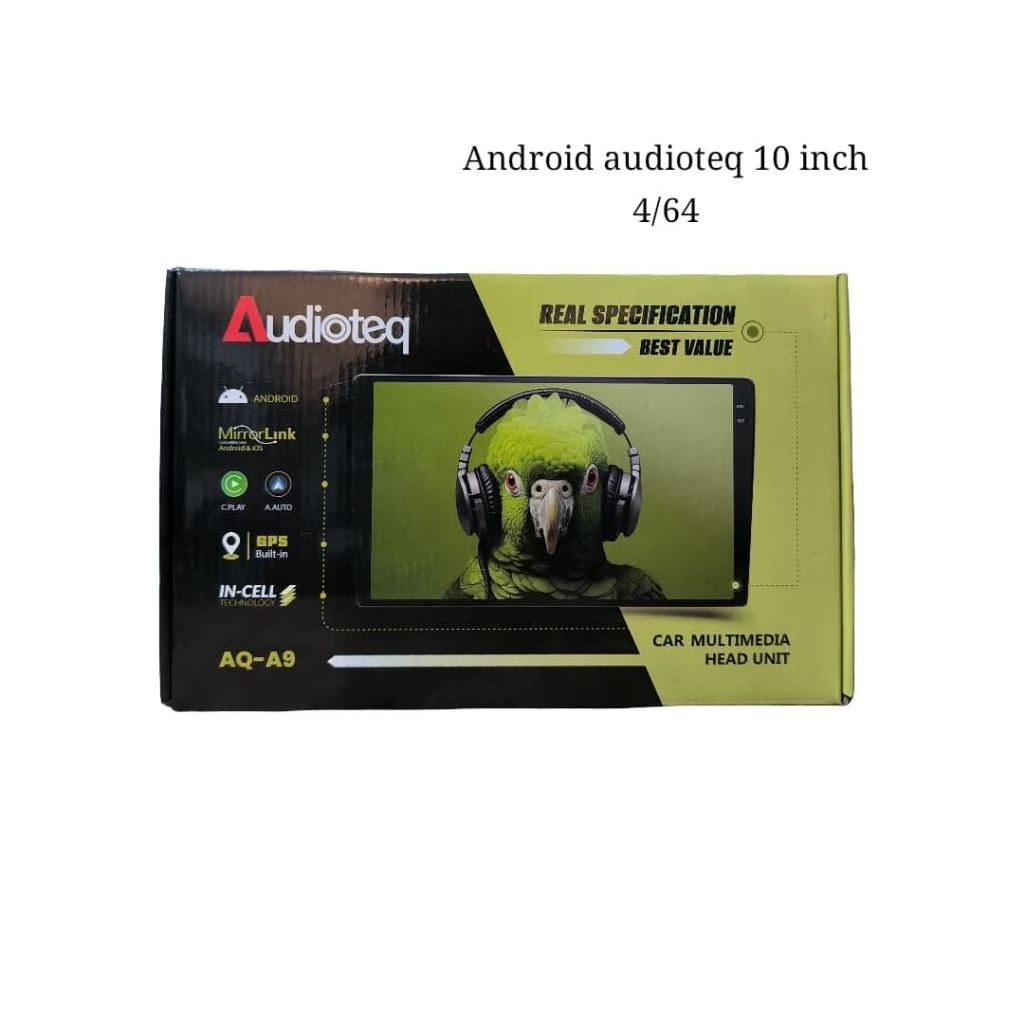 Head unit Android 10 inch Audioteq ram 4/64 in cell , head unit Android 10 inch