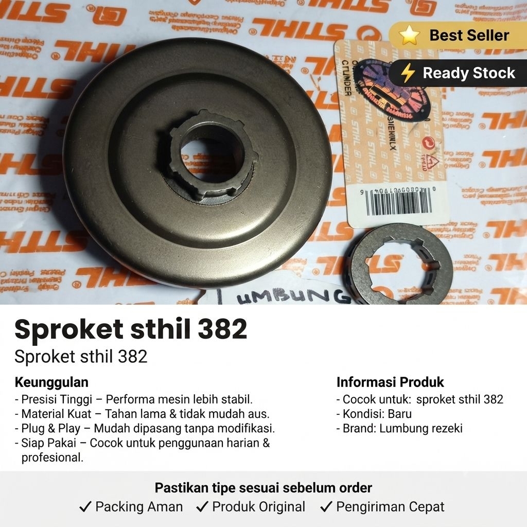 sproket Senso ms 382 sthil