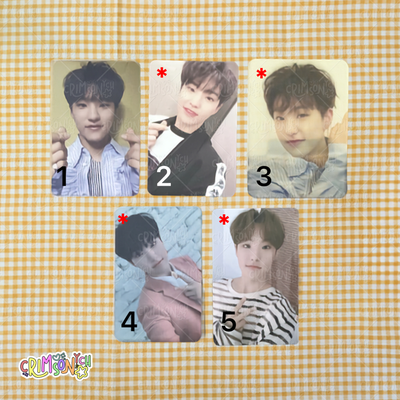 (BACA DESC) PC/Photocard Hoshi Lenticular Director's Cut Plot Sunset YMMD You Make My Day You Made M