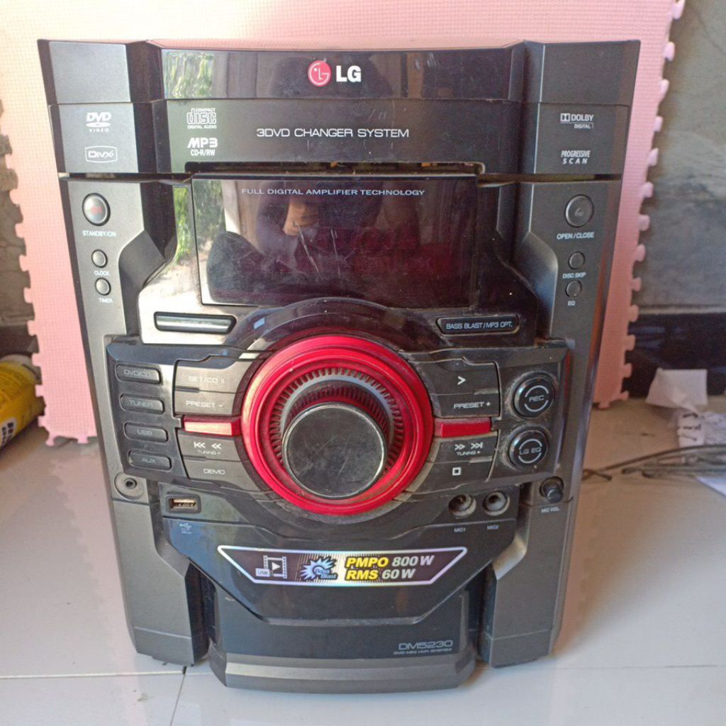 DVD LG DM5230 MINI HI-FI SYSTEM