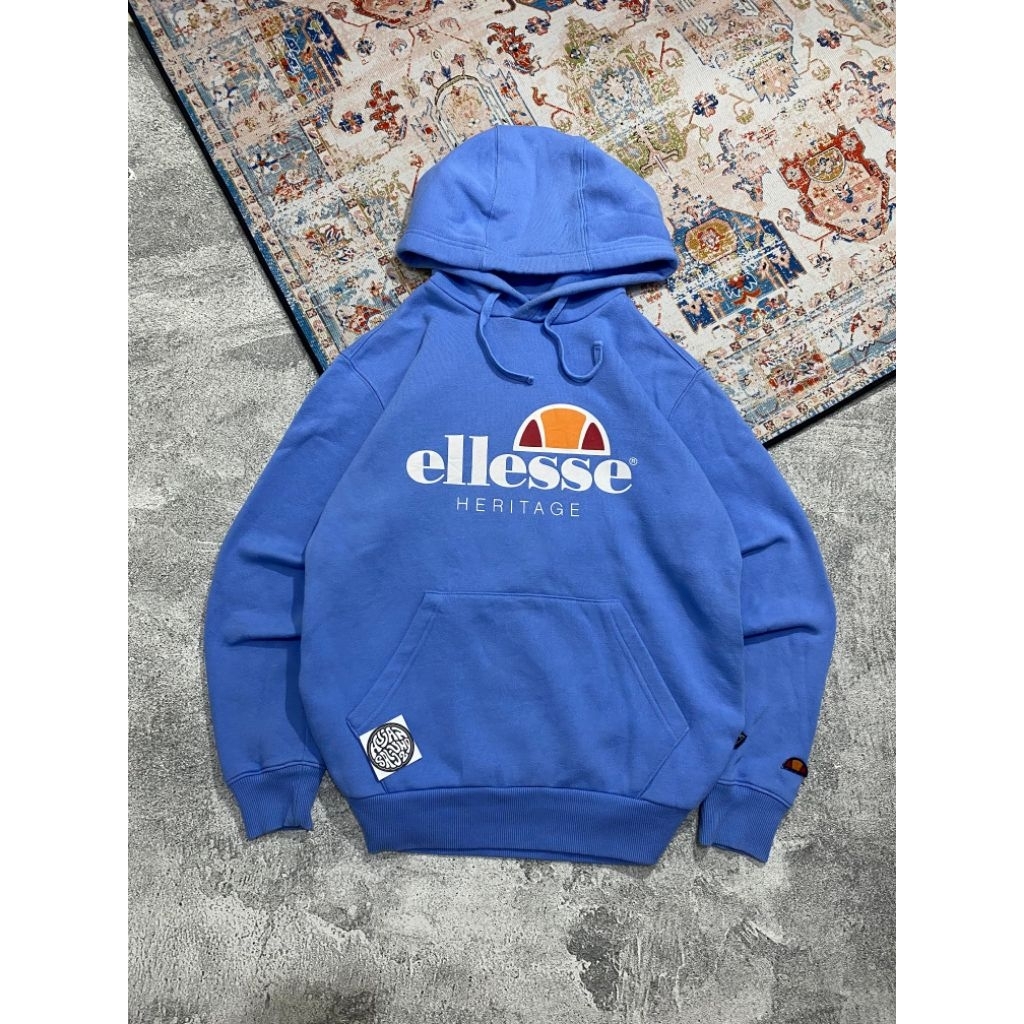 HOODIE ELLESSE HERITAGE BIRU LAUT