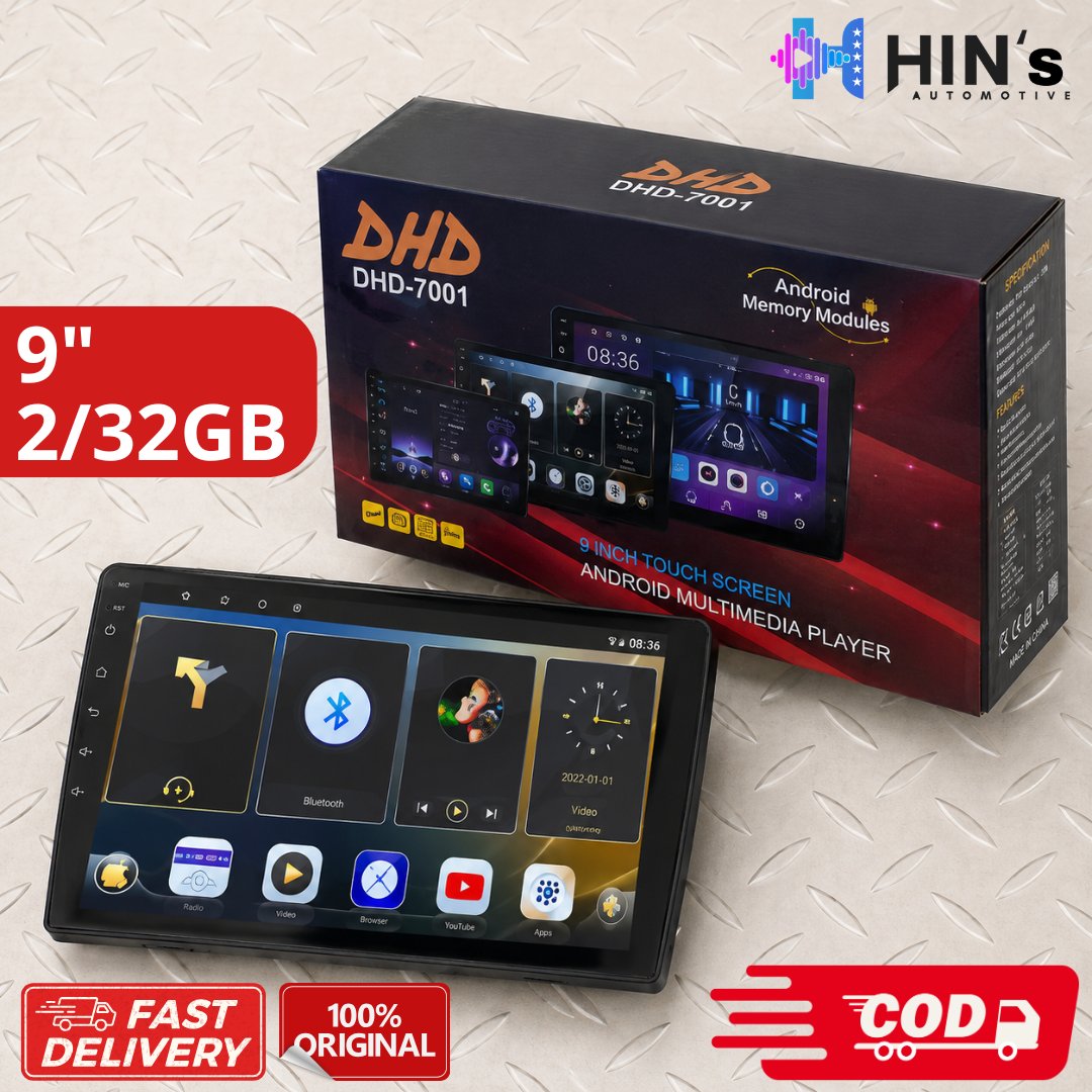 Android DHD Layar 9 Inch 7001 Ram 2/32 Mirrorlink