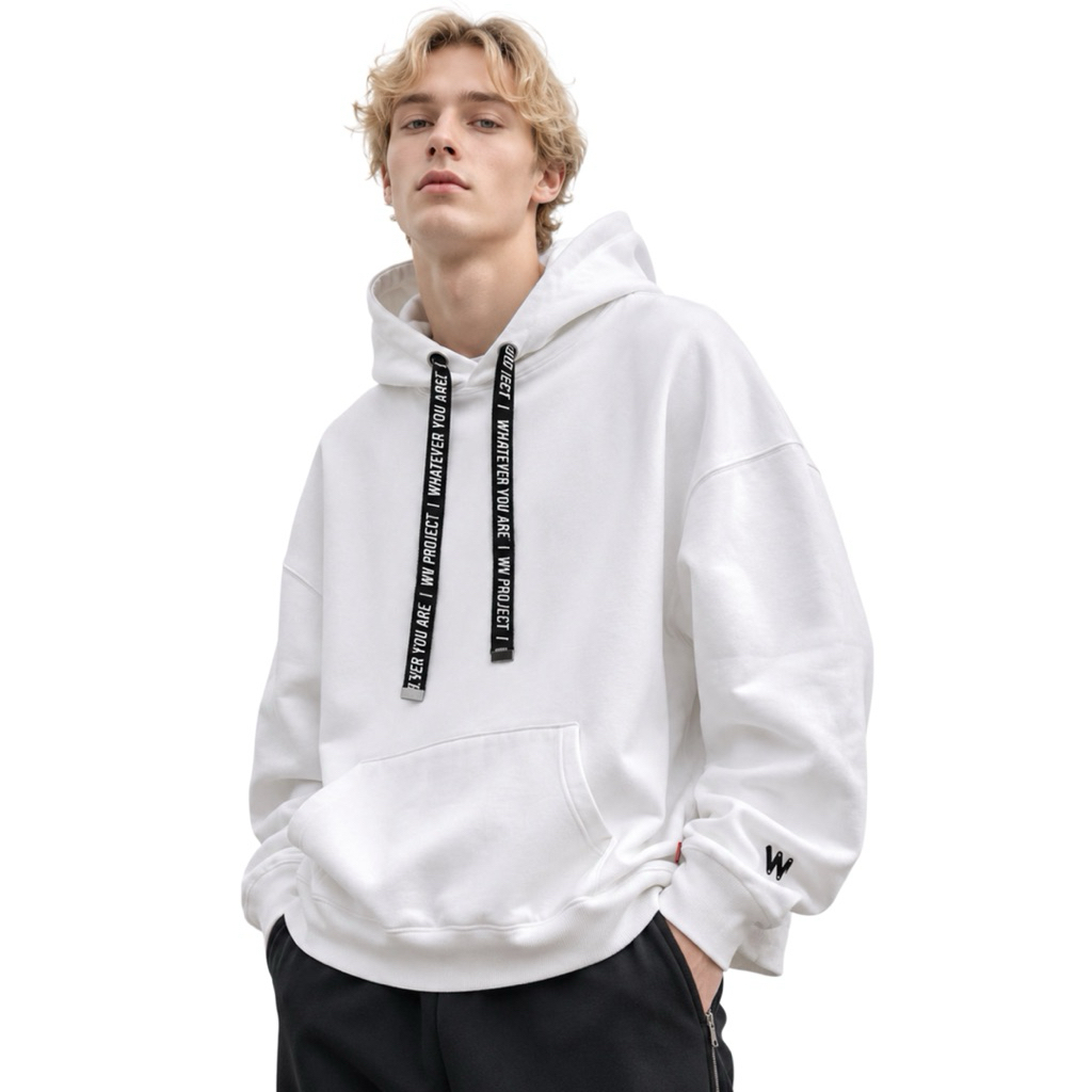 WV Project Hoodie White