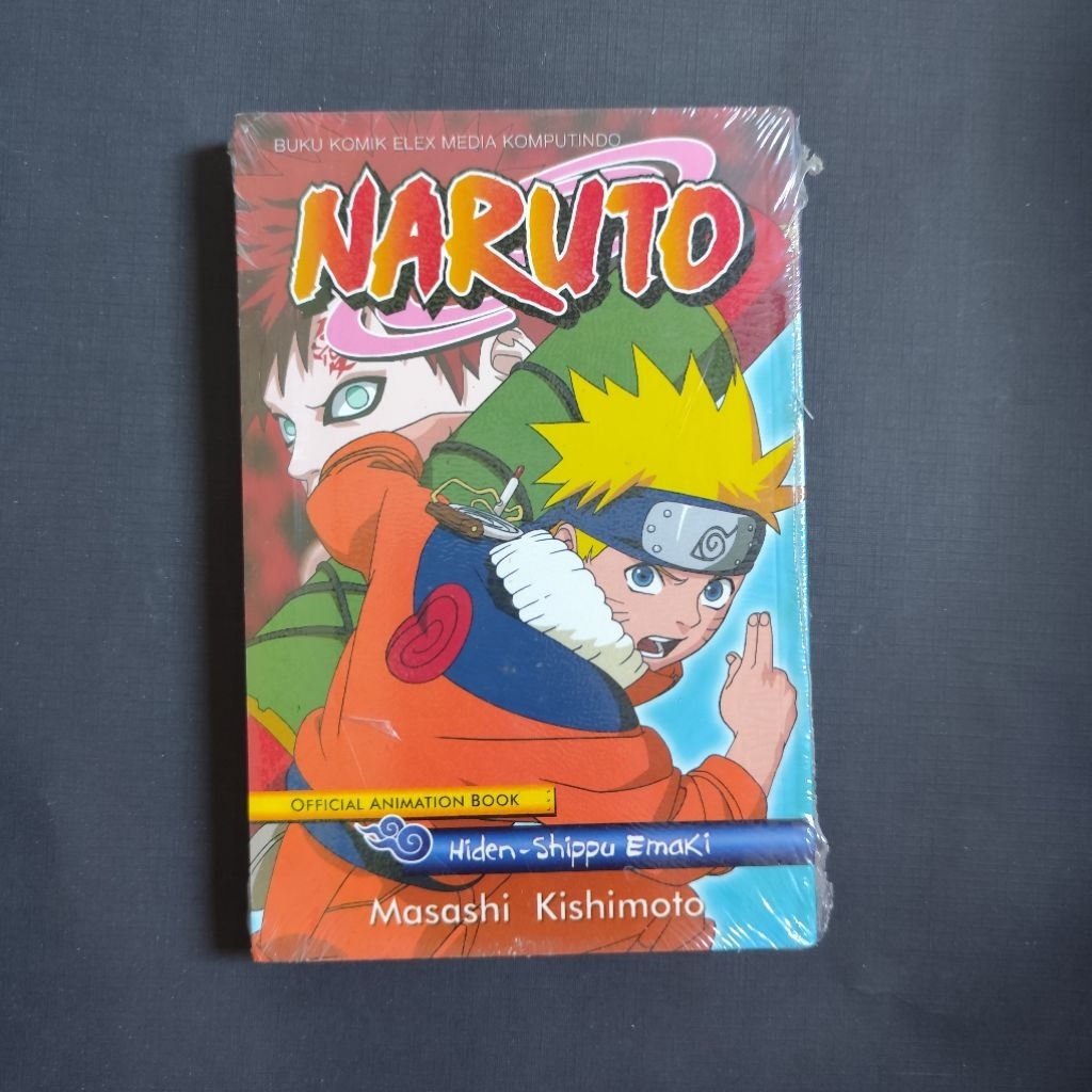 Komik Naruto Hidden Shippu Emaki Official Animation Book