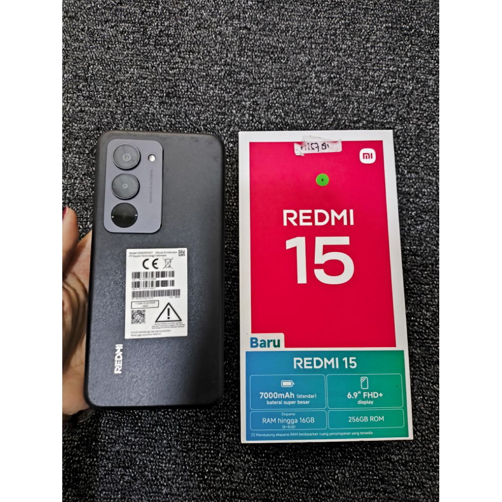 Xiaomi redmi 15 8/25 Second Fullset