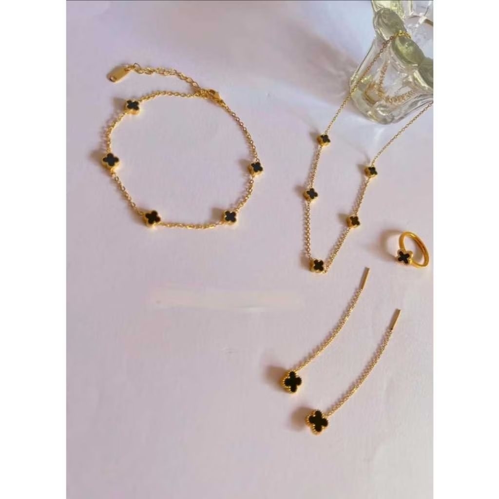 Set aksesoris titanium variasi asli
