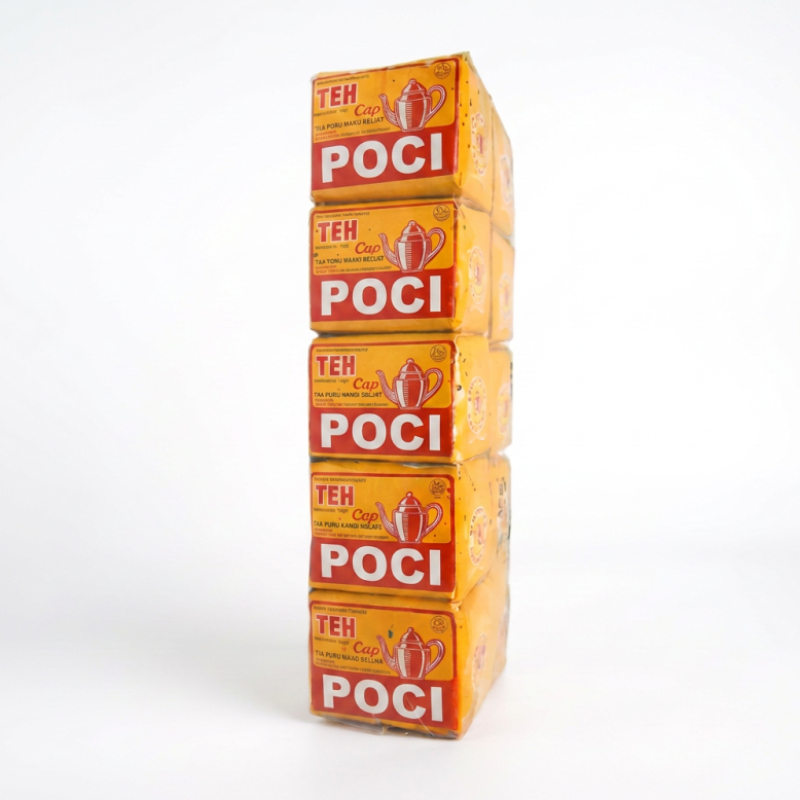 Teh Poci Kuning Bubuk 10x40gr dengan Aroma Melati