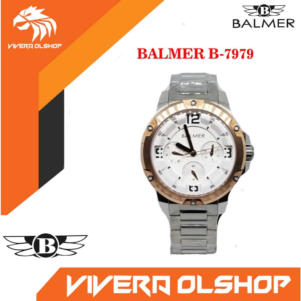 JAM TANGAN BALMER - JAM TANGAN WANITA BALMER - BALMER B-7979