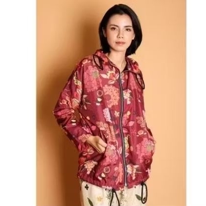 Floral burgundy calla the label jaket