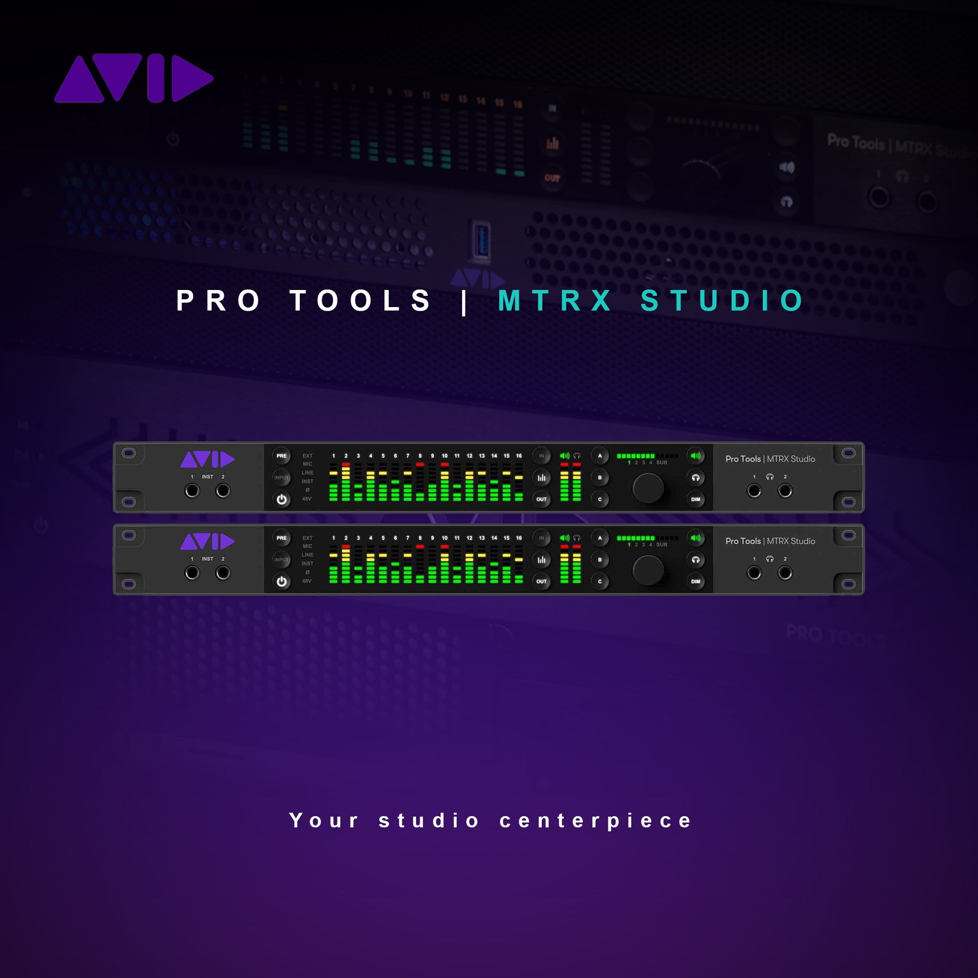Avid Pro Tools | MTRX Studio - (Audio Interface)