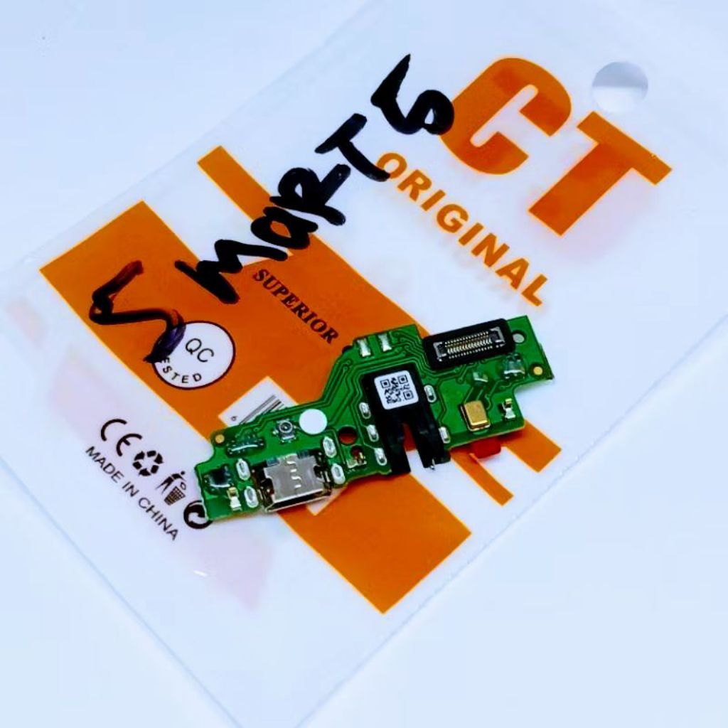 KONEKTOR CAS INFINIX SMART 5 X657,X657B,X657C/SMART 6 X657B FULSET IC CT ORIGINAL 100%