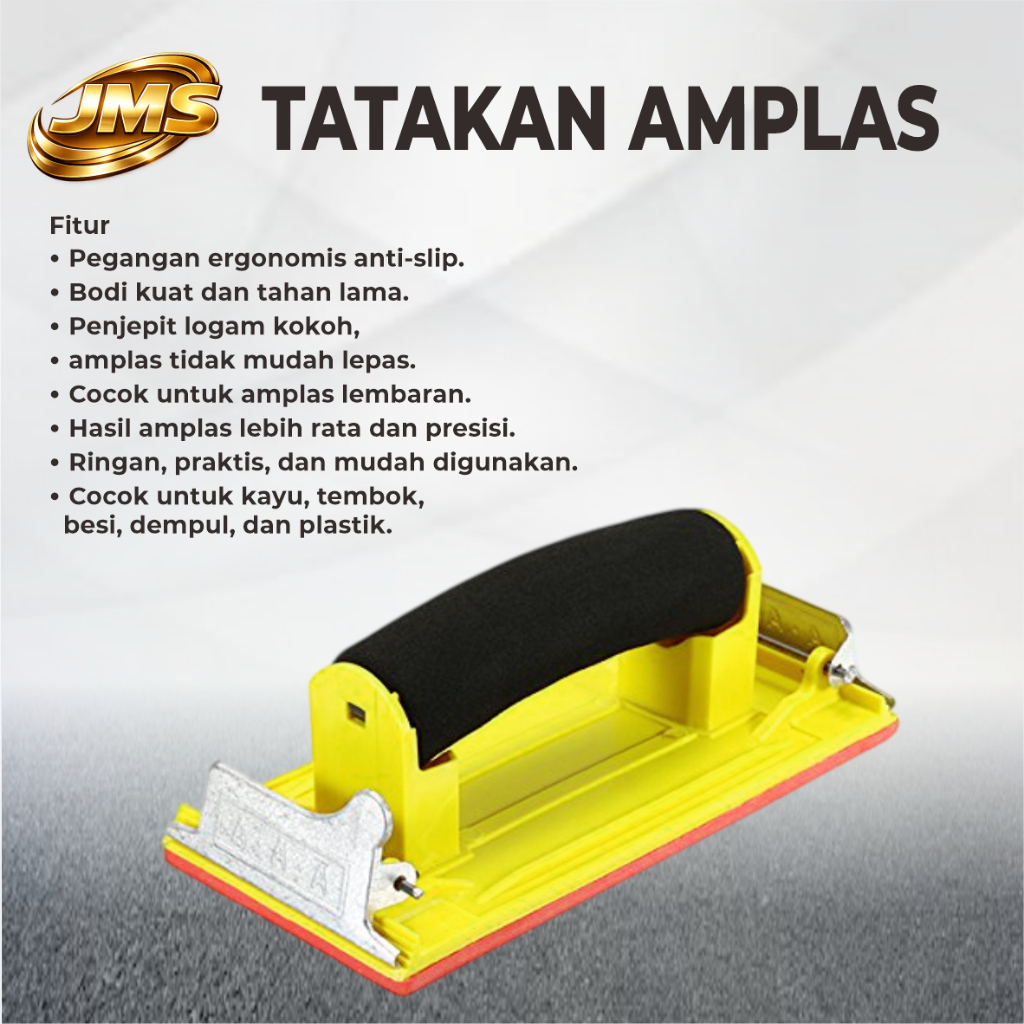 TATAKAN AMPLAS MANUAL / alat amplas manual / alat untuk AMPLAS