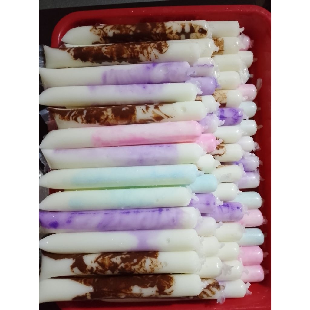 plastik es mambo / es lilin / es susu coklat ukuran 3x26cm