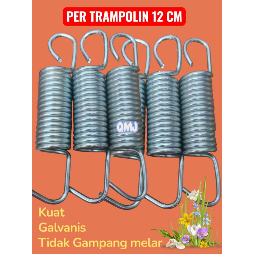 Spring Trampolin/PerTrampolin panjang 12 cm