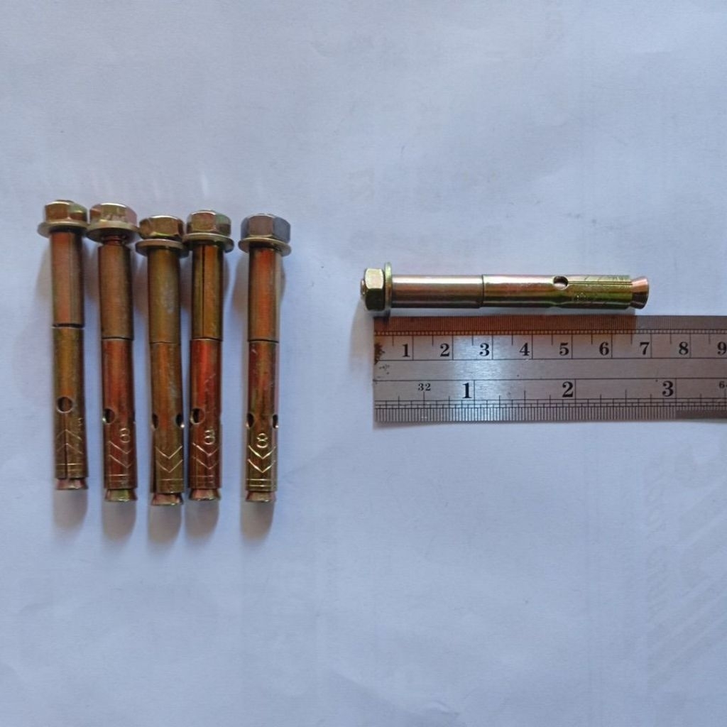 Baut Dynabol 8x65 Isi 5 pcs. Baut Beton