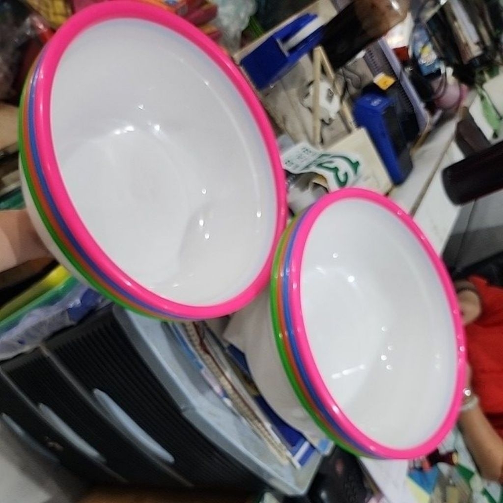 baskom nagata 814 816 baskom plastik putih wash basin white