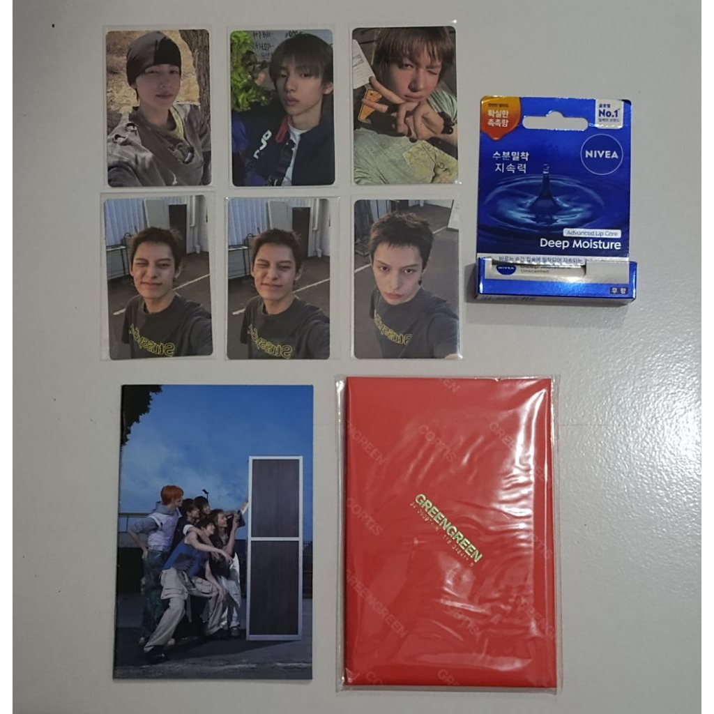 [ READY STOCK ] PHOTOCARD ALBUM CORTIS OFFICIAL COLOR OUTSIDE THE LINES COTL GREENGREN SINGING BOWL 