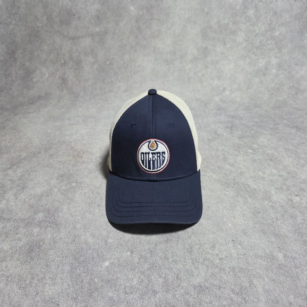 TOPI NHL EDMONTON OILERS NATIONAL HOCKEY LEAGUE BUILDUP CAPS BY AMERICAN NEEDLE