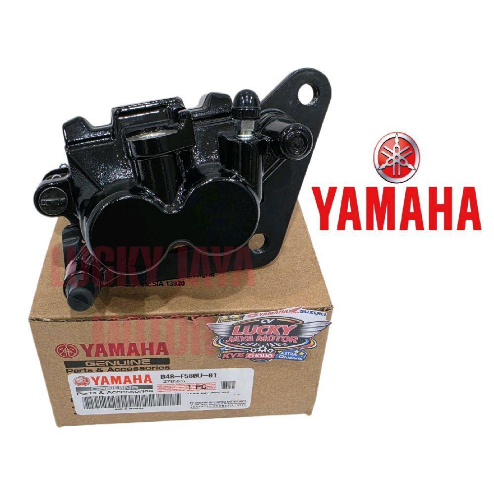 Caliper Kaliper assy palababi depan R15 New pnp Nmax Aerox 155 Led B48-F580U-01 ORIGINAL HITAM BLACK