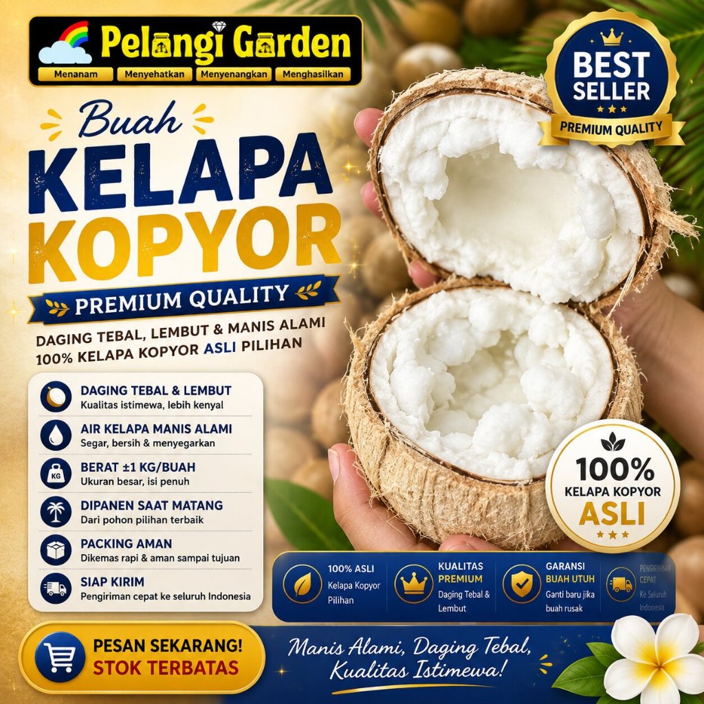 ASLI 100%  Kelapa Kopyor Frozen